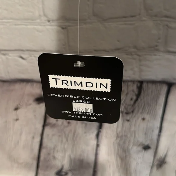 Trimdin Classic Reversible Jacket Aqua/White Large - Picture 3 of 6